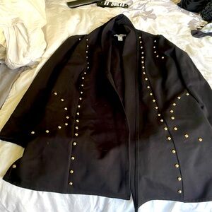 Joseph Ribkoff jacket with gold detail